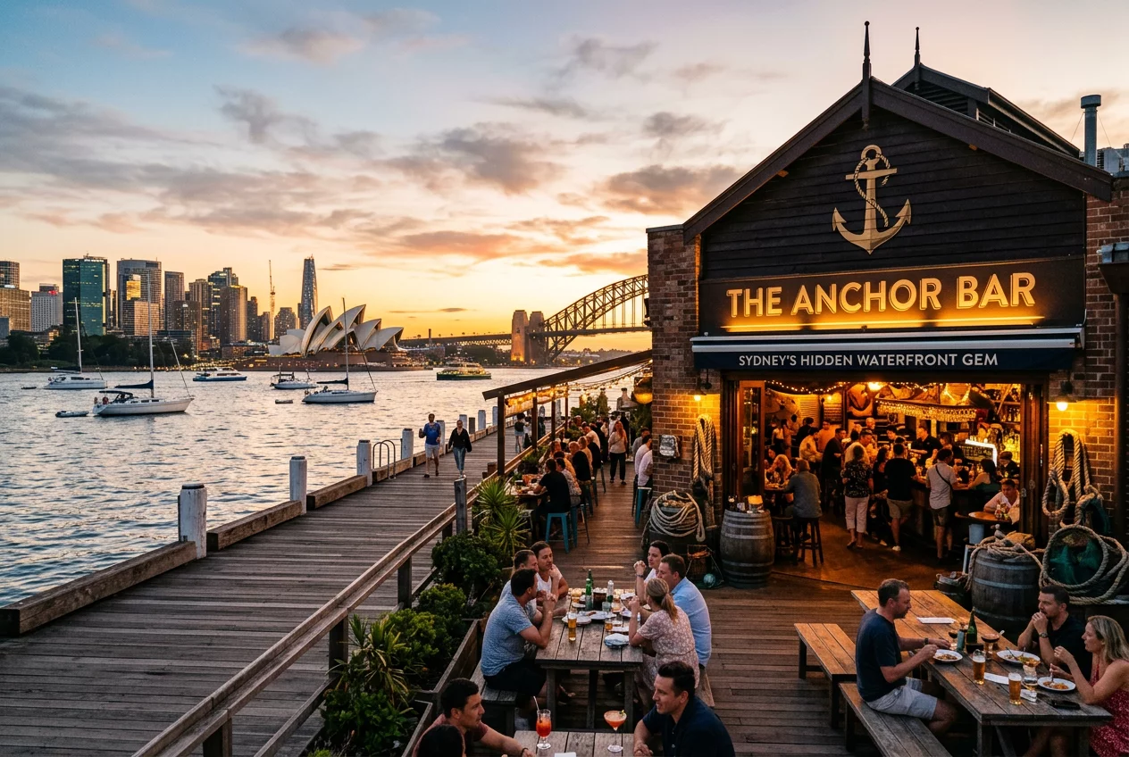 The Anchor Bar: Sydney's Hidden Waterfront Gem