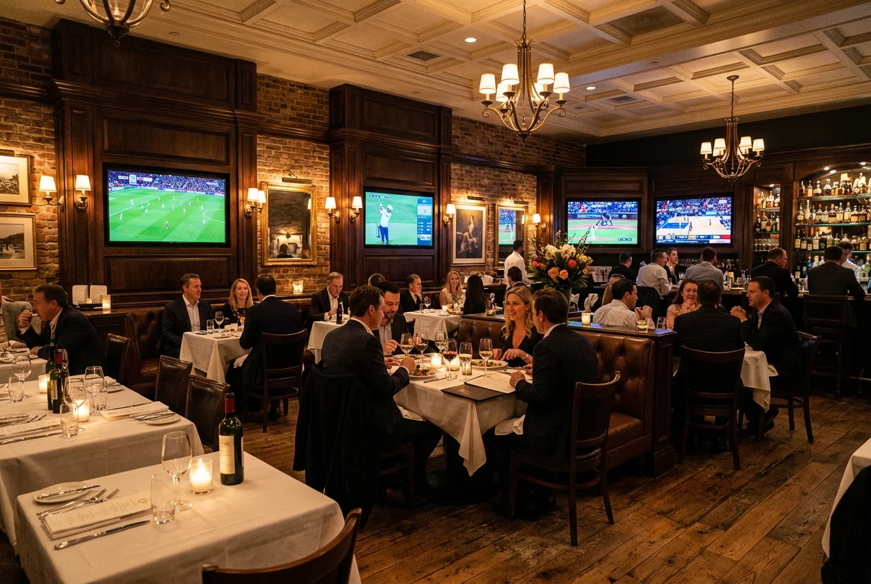 Best Bistros with Sports Screens